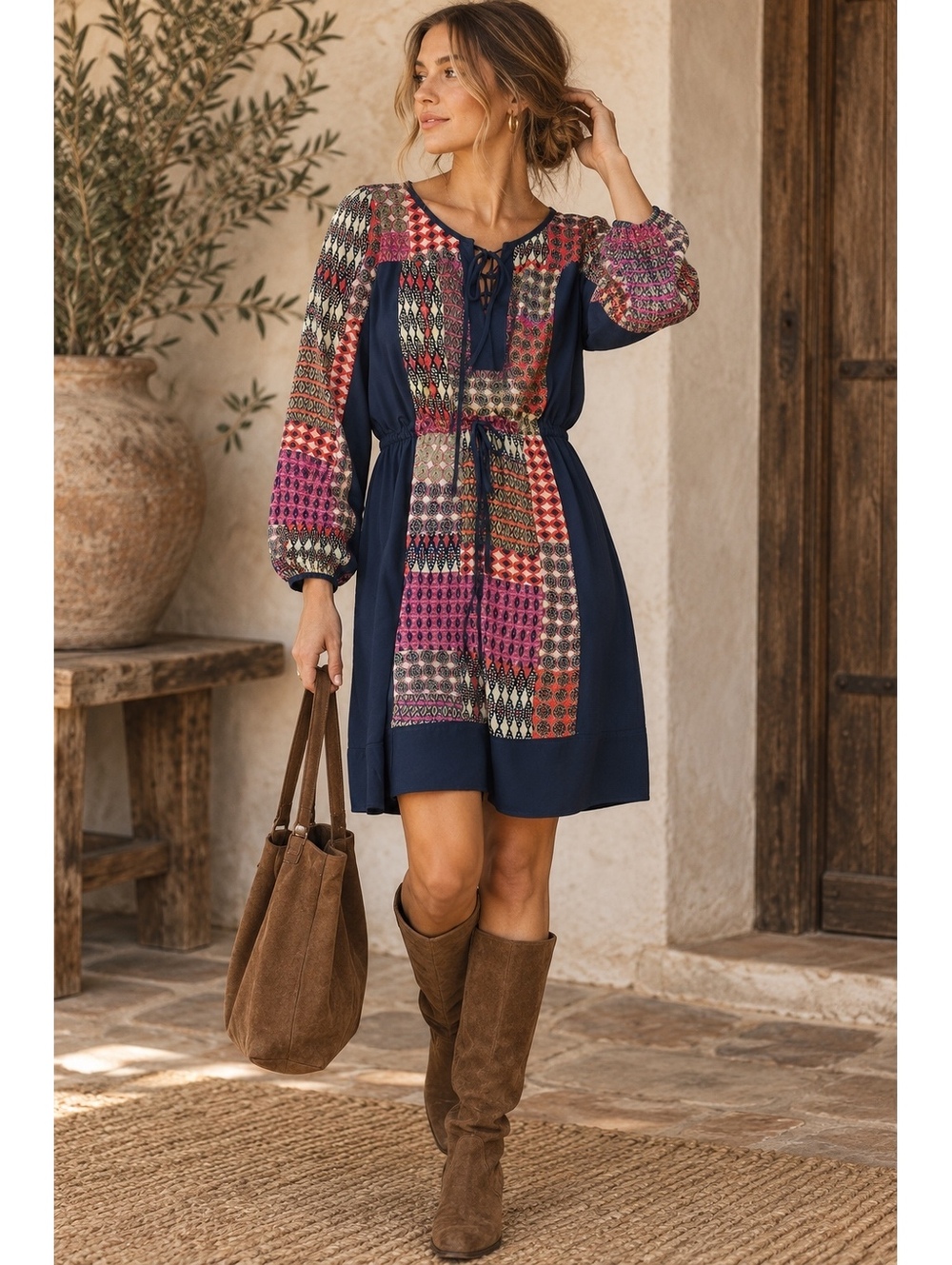 Anthropologie Maeve Rosalie Peasant Dress Mini Sheer Lined Sz M Boho Whimsica